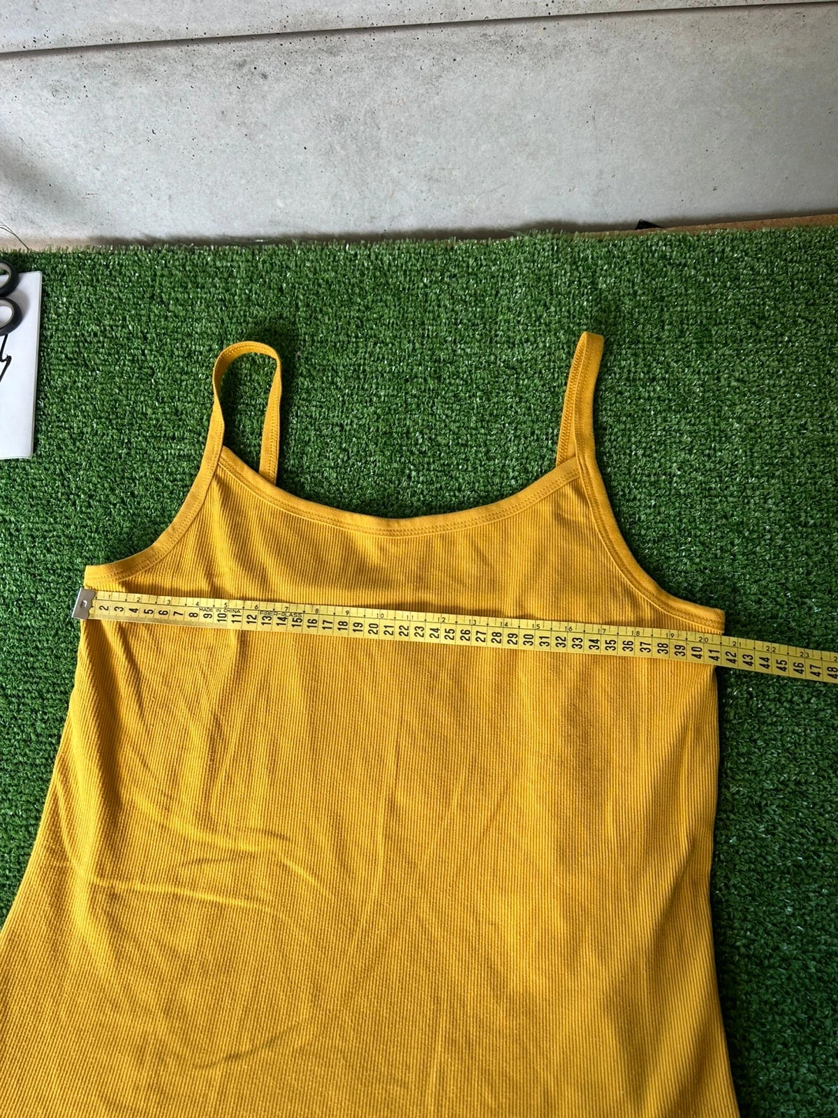 No Boundaries mustard yellow tank top – photo 6